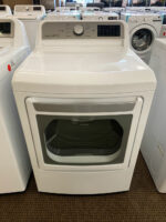 LG 7.3 cu. ft. Ultra Large Capacity Smart wi-fi Enabled Electric Dryer with Sensor Dry Technology - Image 2
