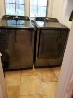 7.4 cu. ft. Capacity Gas Dryer with Sensor Dry in Brushed Black - Image 6