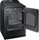 7.4 cu. ft. Capacity Gas Dryer with Sensor Dry in Brushed Black - Image 4