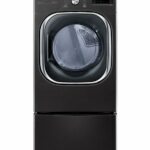 7.4 cu. ft. Ultra Large Capacity Smart wi-fi Enabled Front Load Electric Dryer with TurboSteam and Built-In Intelligence