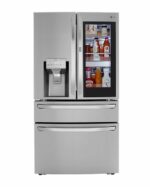 23 cu. ft. Smart wi-fi Enabled InstaView Door-in-Door Counter-Depth Refrigerator with Craft Ice Maker