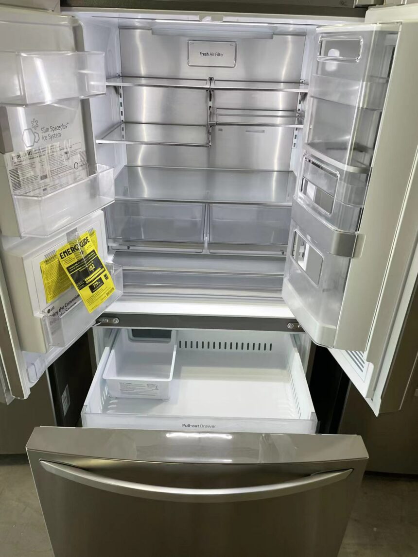 30 cu. ft. Smart wifi Enabled InstaView DoorinDoor Refrigerator with