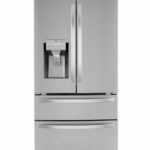22 cu ft. Smart Counter Depth Double Freezer Refrigerator with Craft Ice™
