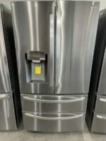 22 cu ft. Smart Counter Depth Double Freezer Refrigerator with Craft Ice™ - Image 2