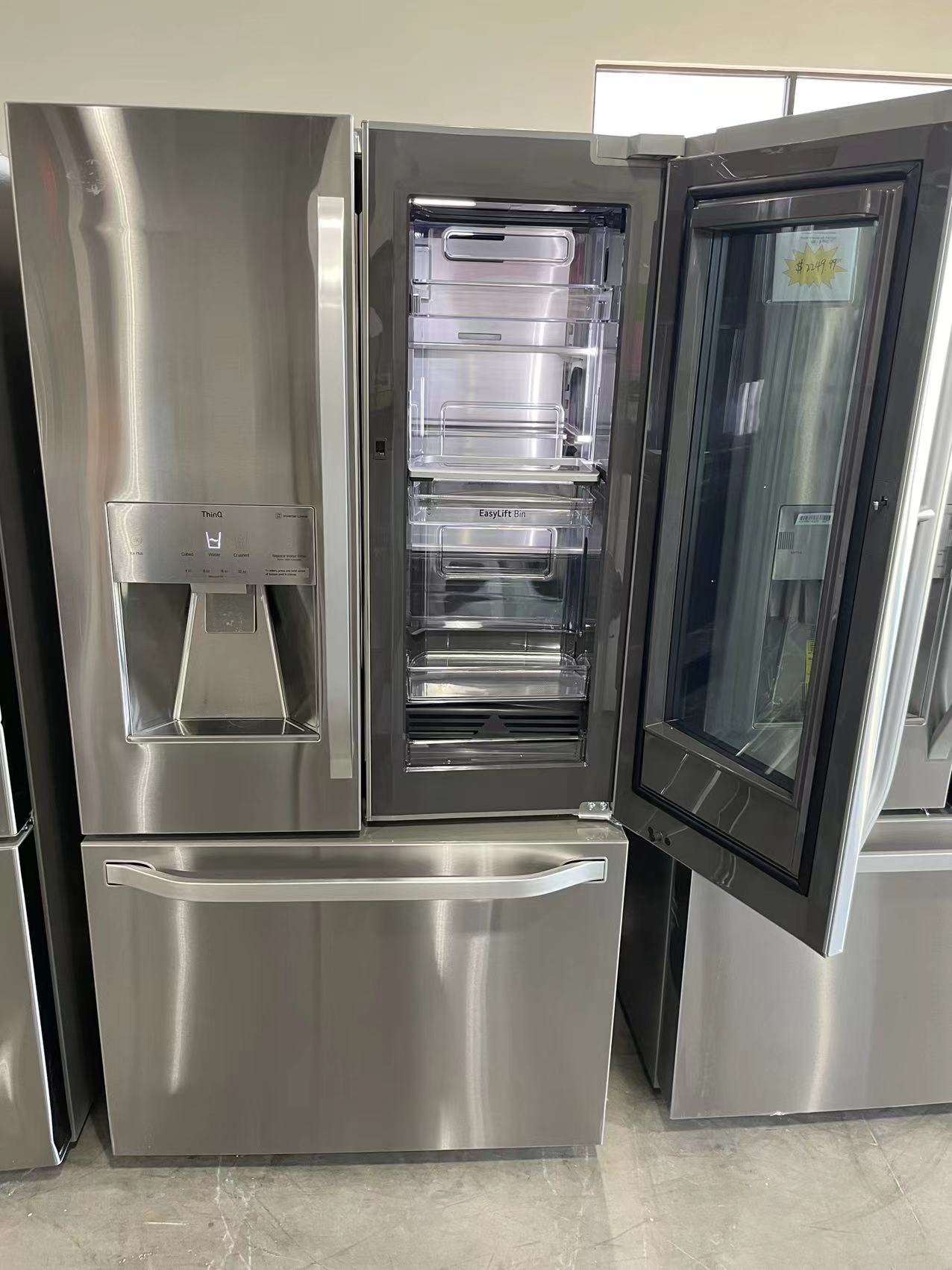 LG LRFVC2406S: 24 cu. ft. InstaView™ Door-in-Door® Refrigerator with Craft  Ice™ Maker