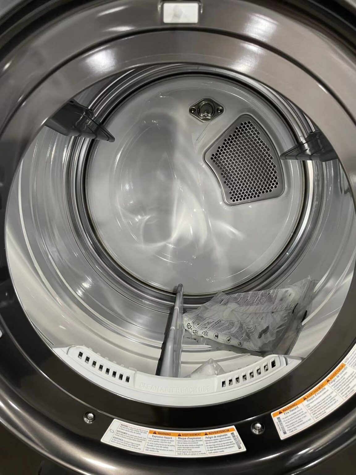 Single Unit Front Load LG WashTower with Center Control 4.5 cu. ft