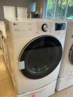 7.4 cu. ft. Ultra Large Capacity Smart wi-fi Enabled Front Load Electric Dryer with TurboSteam and Built-In Intelligence - Image 3